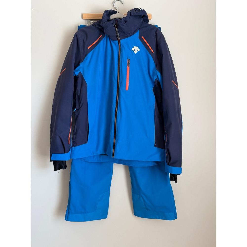 Descente Men's Snowboarding Ski Jacket & Pants Set Sz Med $950 Retail Waterproof